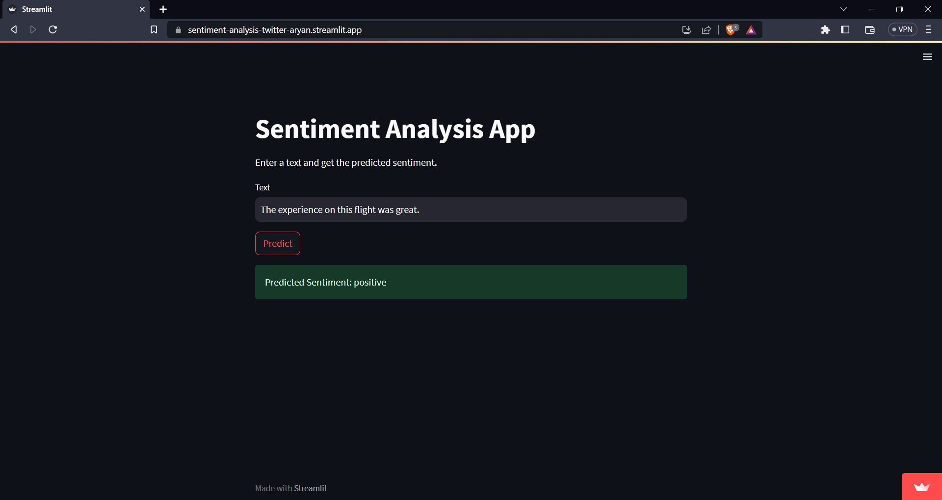 Sentiment Analysis Twitter